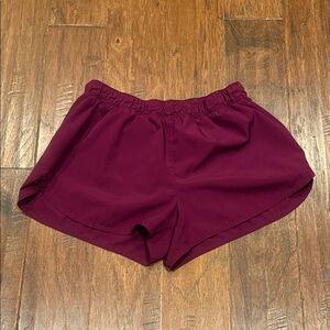 Medium Old Navy Burgundy Active Shorts